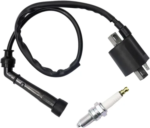 Vista 7 de FZJDSD 3YF823700000 1 bobina de encendido y bujía compatible con Yamaha Raptor 660R YFM660R Grizzly 660 Rhino 660 YFM660FA 2001-2008 Reemplazar