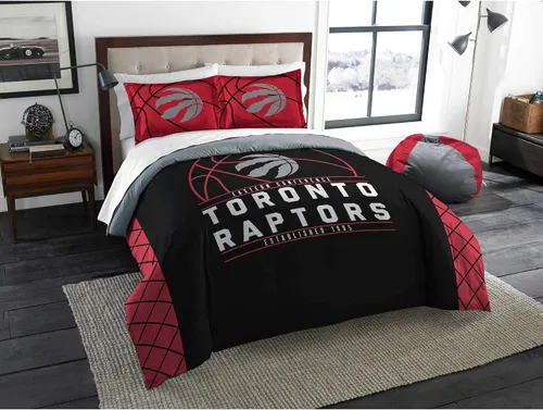 Vista 32 de Northwest NBA Unisex-Adult Comforter and Sham Set Golpe inverso
