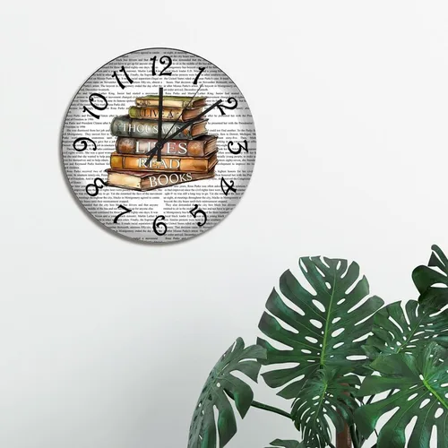 Vista 39 de Reloj de pared de guitarra acústica con aspecto de madera natural, reloj de madera rústico y elegante, 10 silenciosos, sin tictac, de cuarzo