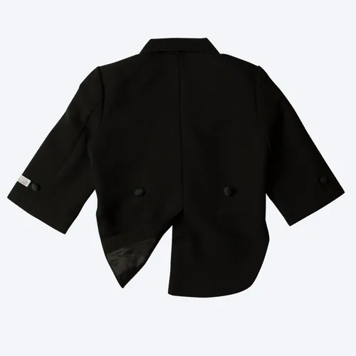 Vista 3 de Spring Notion Esmoquin clásico negro con cola para bebé niño