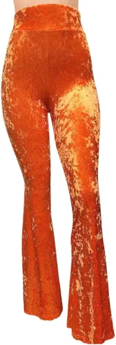 Vista 70 de ShopMyTrend - Pantalones de yoga largos con piernas anchas y acampanadas estilo palazzo, con cintura alta, para mujer