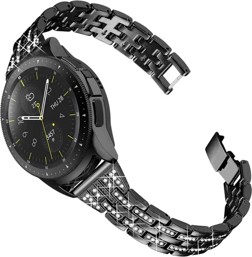 Vista 11 de JOYOZY Correas elegantes para mujer y niña compatibles con Galaxy Watch 6/5/4/FE/7 de 40 mm, 44 mm/Classic de 42 mm, 43 mm, 46 mm, 47 mm/Galaxy