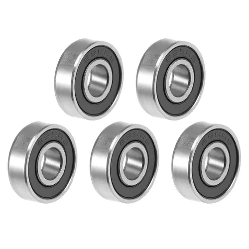 Vista 13 de uxcell 683-2RS Rodamientos rígidos de bolas 0.118x0.276x0.118 in Doble sellado ABEC-3 Rodamientos 5-Pack