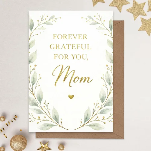 Vista 4 de Cheerin Tarjetas de cumpleaños con sobre, tarjetas de cumpleaños florales para mamá de hija, hijo, esposo, tarjeta de aniversario para esposa, mamá