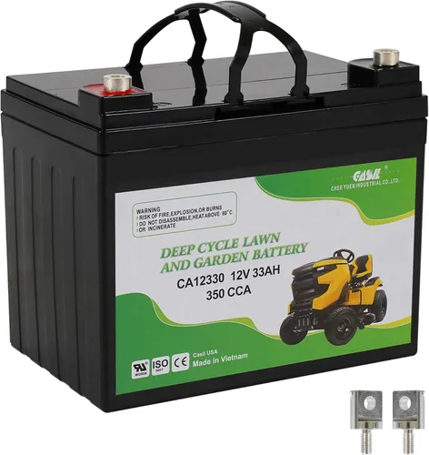 Vista 10 de Casil CA1233 12V 3.3Ah APC 350 Reemplazo de batería, adecuado para cortacésped BP3-12, APC ES 350, BE350G, BE350U UPS Batería 12V 3Ah