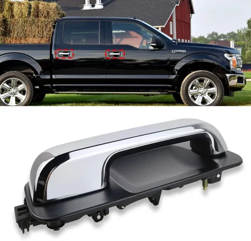 Vista 11 de Moonlinks Compatible con manija de puerta exterior del lado del conductor F150 2015-2020, reemplazo de manija de puerta F150 lado trasero izquierdo