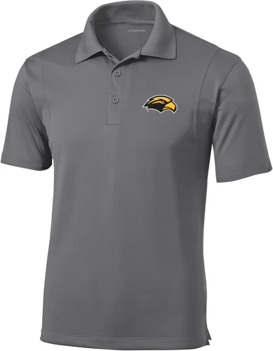 Vista 63 de Polo atlético de micro piqué NCAA para hombre Prime con cuello propio
