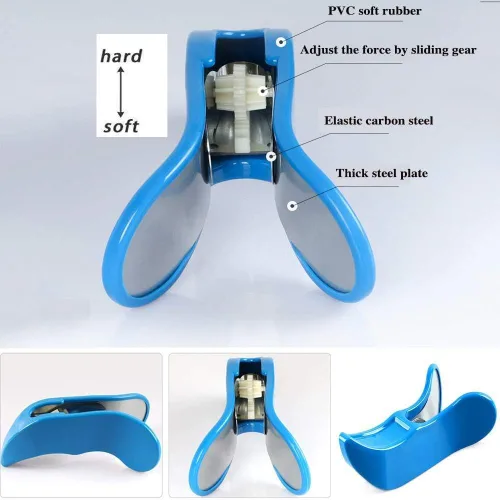 Vista 5 de Nueva actualización: Entrenador de cadera con clip para glúteos, ejercitador súper Kegel, ejercitador de músculos del suelo pélvico y muslos