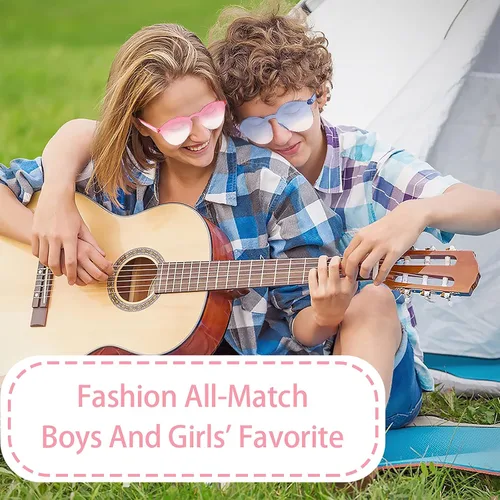 Vista 8 de MIUSKATL Paquete de 12 lentes de sol para niños, sin marco, regalos de fiesta, gafas de sol coloridas para mujeres, niñas, niños, gafas de fiesta
