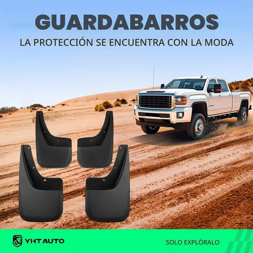 Vista 2 de YHTAUTO Protectores contra salpicaduras de barro para GMC Sierra