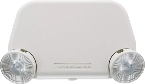 Vista 3 de Lithonia Lighting EU2 LED Luminaria de Emergencia LED de 2 Luces Blancas con 90 Minutos de Reserva