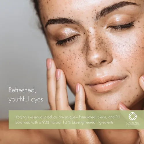 Vista 7 de Karyng Crema de ojos revitalizante con péptidos, tratamiento antienvejecimiento para hinchazón, líneas finas, ojeras, piel seca e hidratación