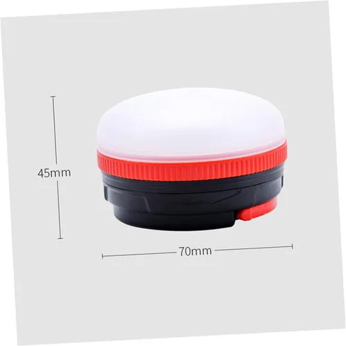 Vista 2 de Luxshiny LED Camping Lamp Portable Mini Tent Light with Brightness Lightweight Hanging Design for Outdoor Hiking Backpack Emergency Kit