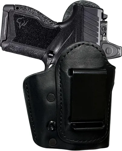 Vista 26 de Urban Carry LockLeather IWB RMR/RDS Holster - Right Handed Secure & Comfortable Leather/Polymer Hybrid Design for Optimal Comfort Compatible with