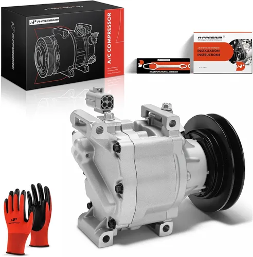 Vista 10 de A-Premium Compresor de aire acondicionado con embrague compatible con tractor John Deere for John Deere Tractor