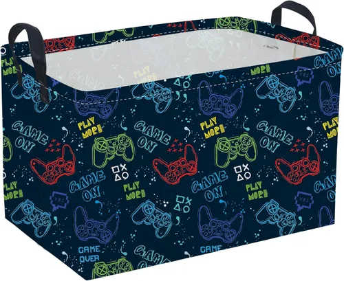 Vista 20 de Cesta Rectangular para Perros, Contenedor de Juguetes para Perros, Organizador de Cesta de Almacenamiento para Perros. Contenedor de Almacenamiento