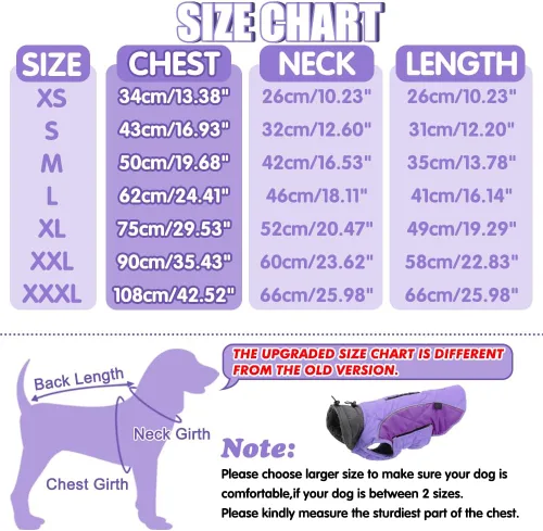 Vista 4 de EMUST Abrigos de invierno para perro, ropa de forro polar para mascotas para clima frío, estilo británico, chaqueta cálida a prueba de viento