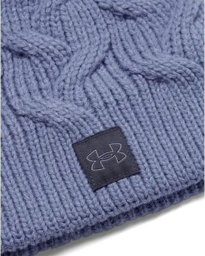 Vista 2 de Under Armour Gorro de punto trenzado Halftime para mujer