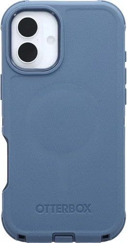 Vista 16 de OtterBox - Funda para iPhone 16, serie Defender, color azul (Baby Blue Jeans)