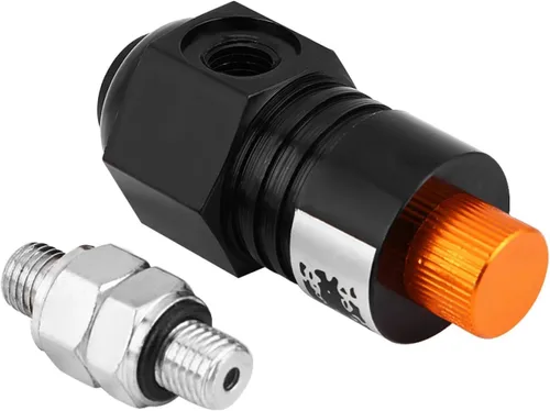 Vista 2 de ABS para motocicleta Sistema de frenado antibloqueado de la motocicleta Sistema de asistencia de pinza de freno de tornillo ABS negro 2.638 in
