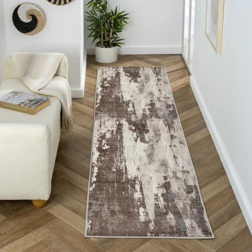 Vista 27 de LUXE WEAVERS Lagos Collection - Alfombra de área abstracta beige de 2x3