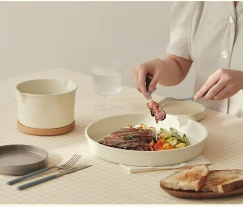 Vista 8 de Sodam - Juego de utensilios de cocina con tapa transparente (6 unidades)