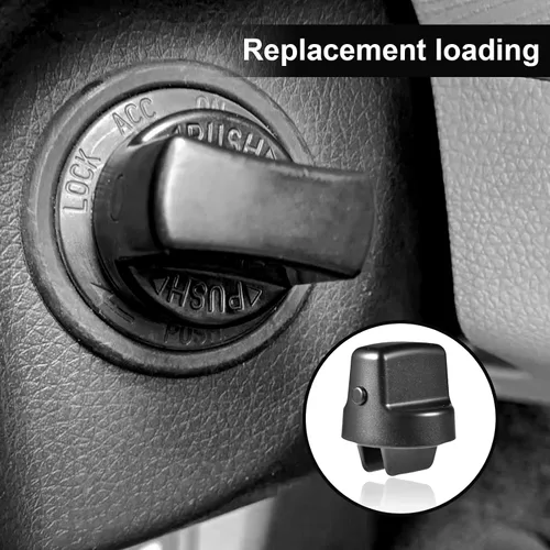 Vista 4 de Perilla de llave de encendido Compatible con botón de presión y giro para Mazda CX-9 2007-2015, Mazda 6 2006-2007, CX7 2007-2011 Reemplaza