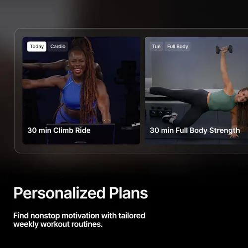 Vista 8 de Peloton Bikes - Bicicletas de ejercicio de interior para entrenamiento cardiovascular y de fuerza