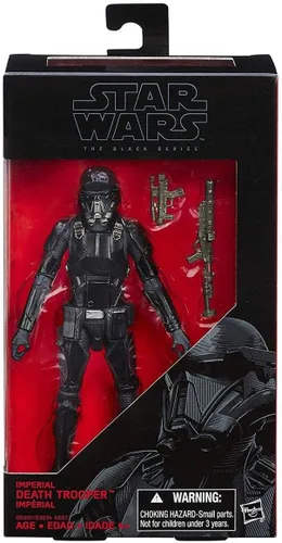 Vista 2 de Figura de acción, soldado imperial negro de Star Wars Rogue One