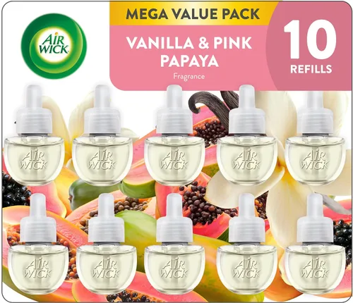 Vista 22 de Air Wick Repuesto de aceite perfumado para enchufar, 2 unidades, Paradise Retreat, ambientador, aceites esenciales