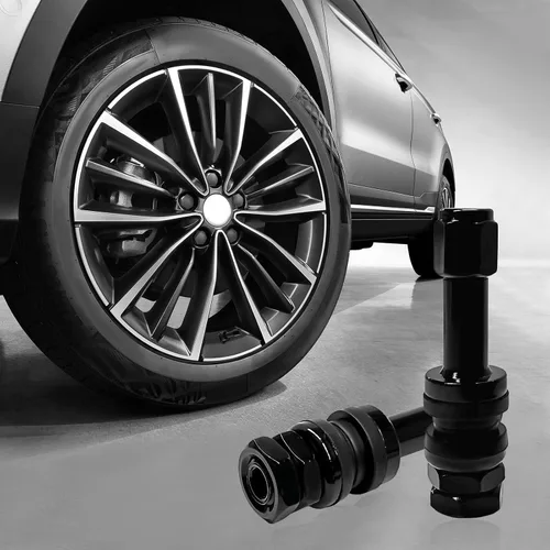 Vista 5 de 5 piezas TR48E - Vástagos de válvula de abrazadera sin cámara, repuesto de vástago de válvula de neumático de aleación de aluminio de alta presión