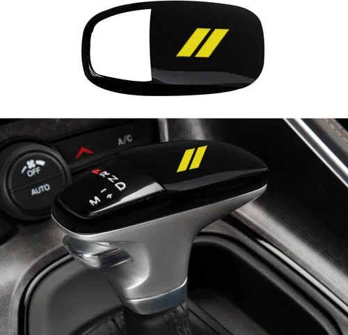 Vista 6 de Cubierta de la cabeza de la perilla de la palanca de cambios para Dodge Challenger Charger Accesorios 2015-2022 / Durango 2016-2023 ABS decoración