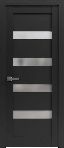Vista 9 de Pantry Kitchen Lite - Puerta de 24 x 80 pulgadas con herrajes Quadro 4113 Seda blanca con vidrio opaco esmerilado Adornos de marco de un solo