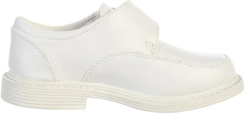 Vista 3 de Lito Zapatos de vestir mate para niños con correa de velcro