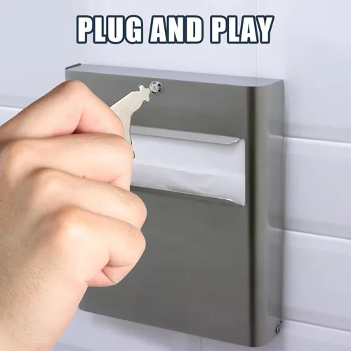 Vista 5 de 15 llaves dispensadoras de papel higiénico con 3 llaveros, dispensador de papel higiénico de repuesto para llaves, dispensador de pañuelos, llave