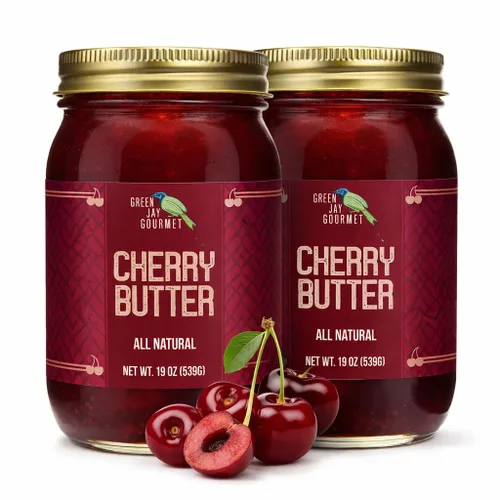 Vista 19 de Green Jay Gourmet Mantequilla de manzana - Untable de fruta 100% natural, sin gluten - Untable de manzana con manzanas, canela y especias