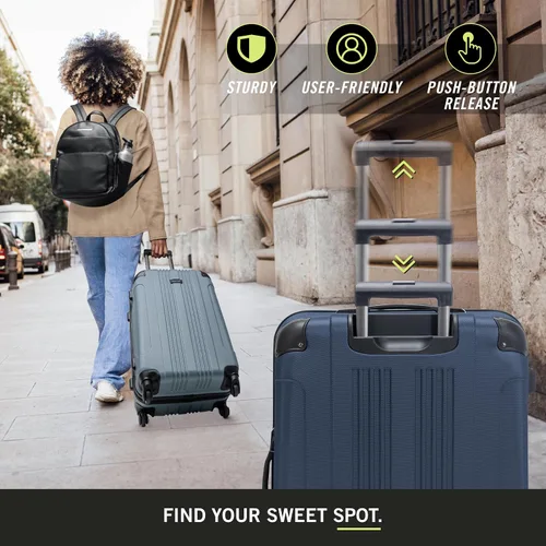 Vista 55 de Kenneth Cole Reaction Out Of Bounds - Equipaje de transporte vertical, Carbón), 5705058