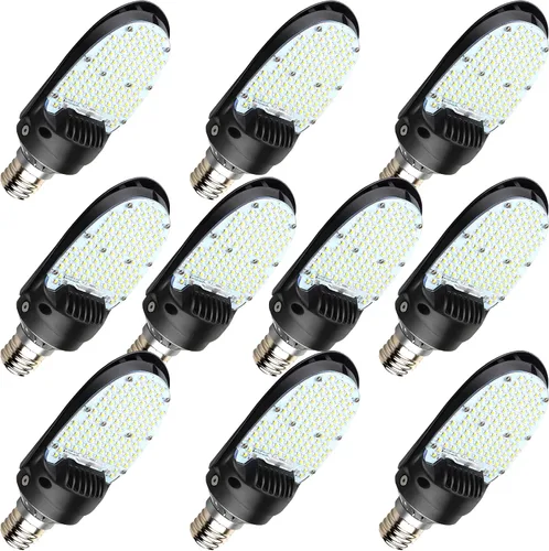 Vista 13 de Bombilla LED de reacondicionamiento de pala, 75 W/95 W/115 W de potencia seleccionable, 16,100 lm 5000 K luz diurna, base Mogul E39, reemplazo