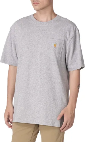 Vista 2 de Carhartt camisa de manga corta con bolsillo de ajuste holgado para hombre