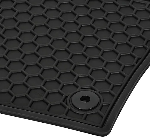 Vista 2 de Alfombrillas de Coche a Medida para Infiniti QX60 2014-2020/Nissan Pathfinder 2013-2020/Infiniti JX35 2013 de 7 Pasajeros Goma Negra Protección Todo
