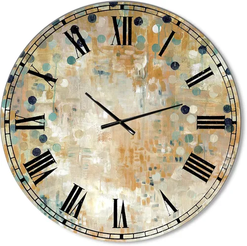 Vista 14 de DesignQ 'Personality' - Reloj de pared grande y moderno de 3 paneles para el hogar, dormitorio, baño, oficina, sala de estar
