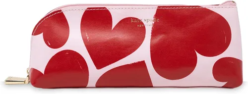 Vista 12 de kate spade new york Estuche para lápices y bolígrafos con artículos de oficina para adultos, bolsa con cremallera que incluye 2 lápices, sacapuntas