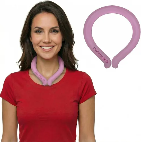 Vista 9 de CoolTimeUSA Tubo Refrescante para el Cuello Envolturas Refrescantes para el Cuello Usables para el Calor del Verano Paquete de Frío de Manos Azul