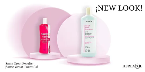 Vista 2 de Herbacol Progressive Hair Straightening Shampoo Champú Lisso Inteligente 17 Fl Oz (16.9 fl oz)