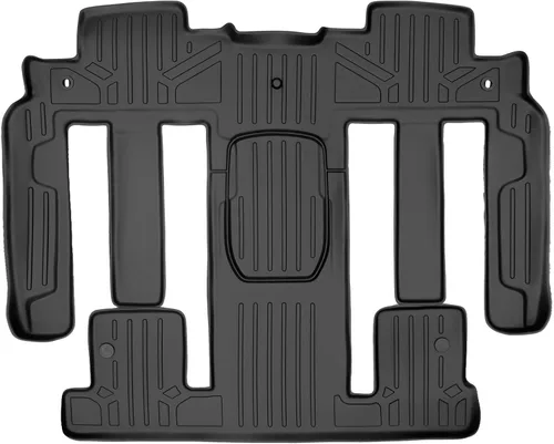 Vista 20 de SMARTLINER Juego de revestimientos de 2 filas y carga detrás de la segunda fila, color tostado, compatible con Buick Enclave 2009-2017/Chevrolet
