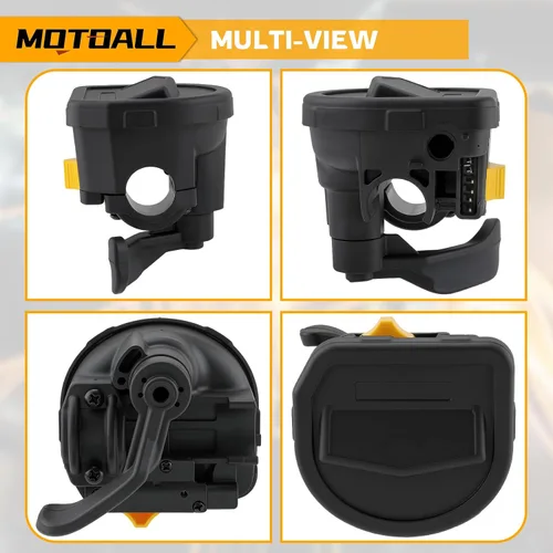 Vista 5 de MOTOALL Palanca de acelerador de pulgar para Polaris Scrambler 400 Magnum Sportsman 500 2010202