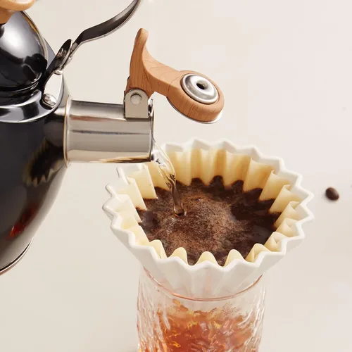 Vista 8 de ROCKURWOK - Tetera de estufa, tetera con mango ergonómico de tacto frío, tetera de acero inoxidable de grado alimenticio, tetera de estufa, tetera