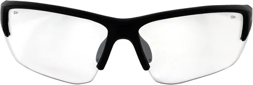 Vista 7 de Global Vision Hercules 7 Gafas de seguridad fotocromáticas con oscurecimiento automático, lente transparente a humo ANSI Z87.1 Negro