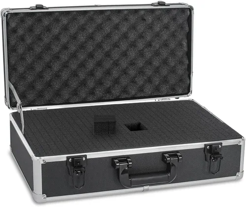 Vista 9 de Funda Protectora Rígida a Prueba de Golpes y Resistente al Agua con Inserción de Espuma Personalizada DIY para Cámara, Laptops, etc, 12.2 X 12.2 X