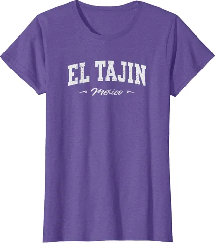 Vista 26 de Camiseta de recuerdo deportivo El Tajin Mexico, Negro
